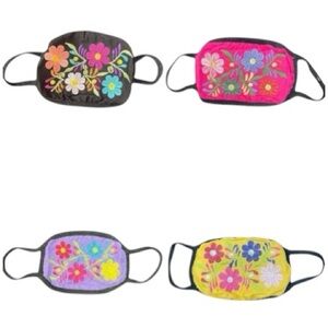Minky Face Mask Assorted Colors